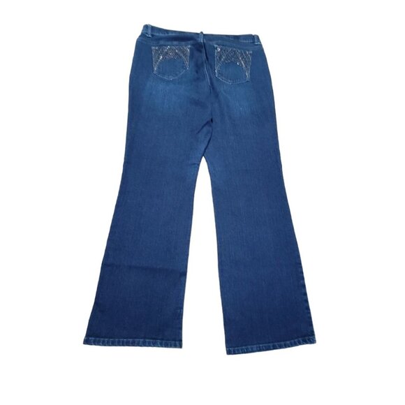 Gloria Vanderbilt All Around Slimming Jean Denim Jordyn Curvy Bootcut Womens 16P - Picture 2 of 8